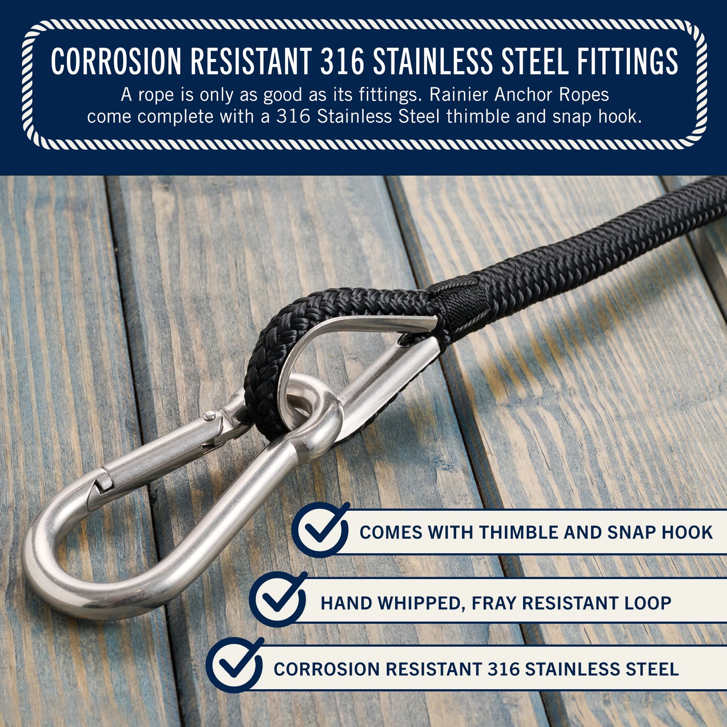 Rainier Supply Co Anchor Lines