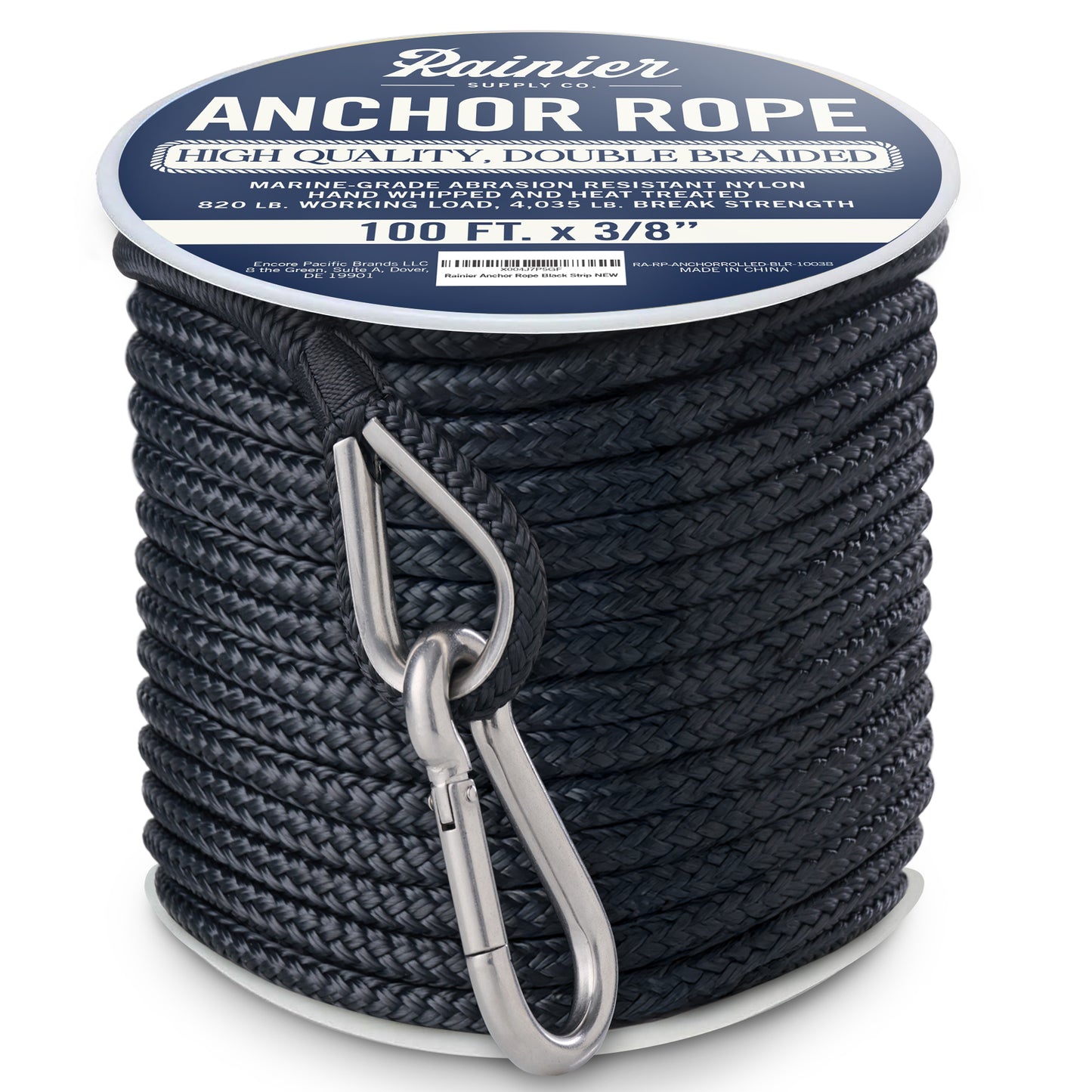 Rainier Supply Co Rolled Anchor Ropes