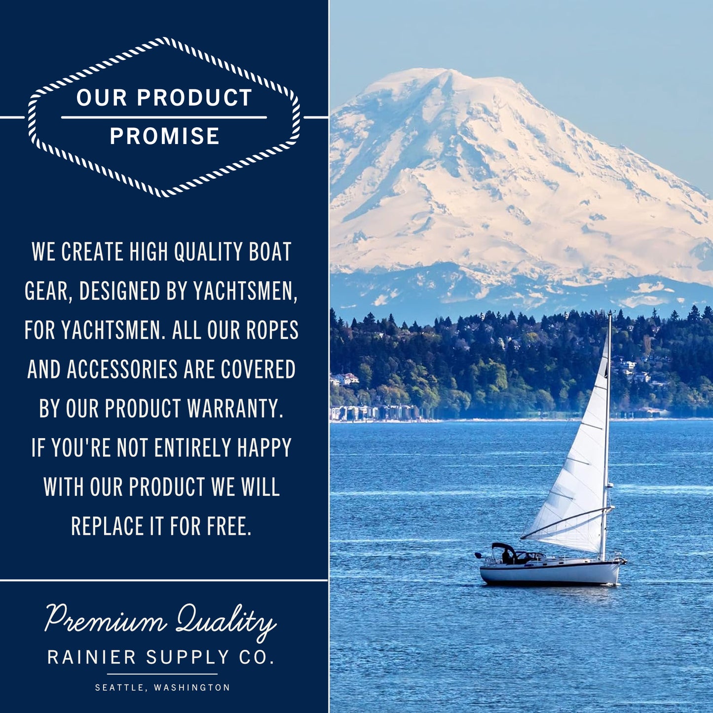 Rainier Supply Co Rolled Anchor Ropes