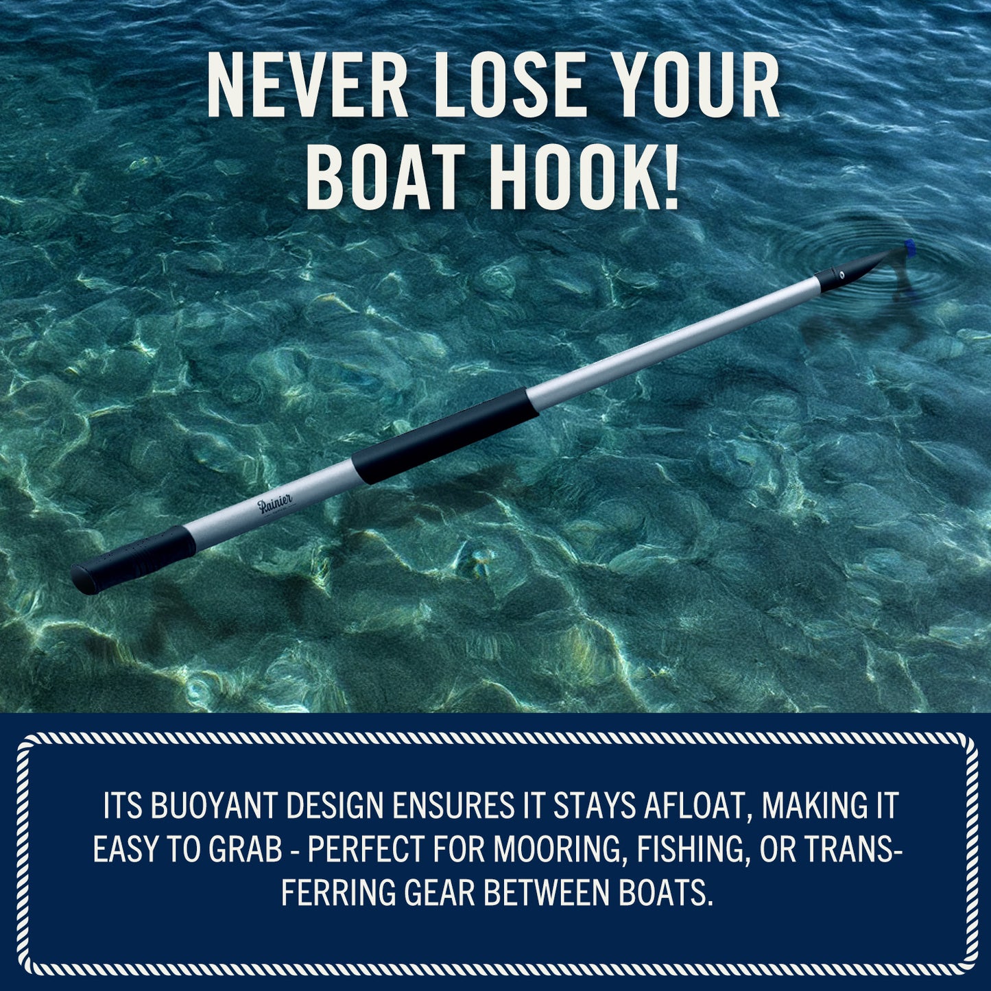 Rainier Supply Co Telescoping Boat Hook