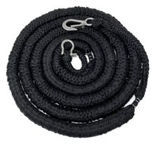 Load image into Gallery viewer, Rainier Supply Co Bungee Anchor Line with 316SS Thimble and Marine Grade Snap Hook Extends from 14&#39; - 50&#39;, Black