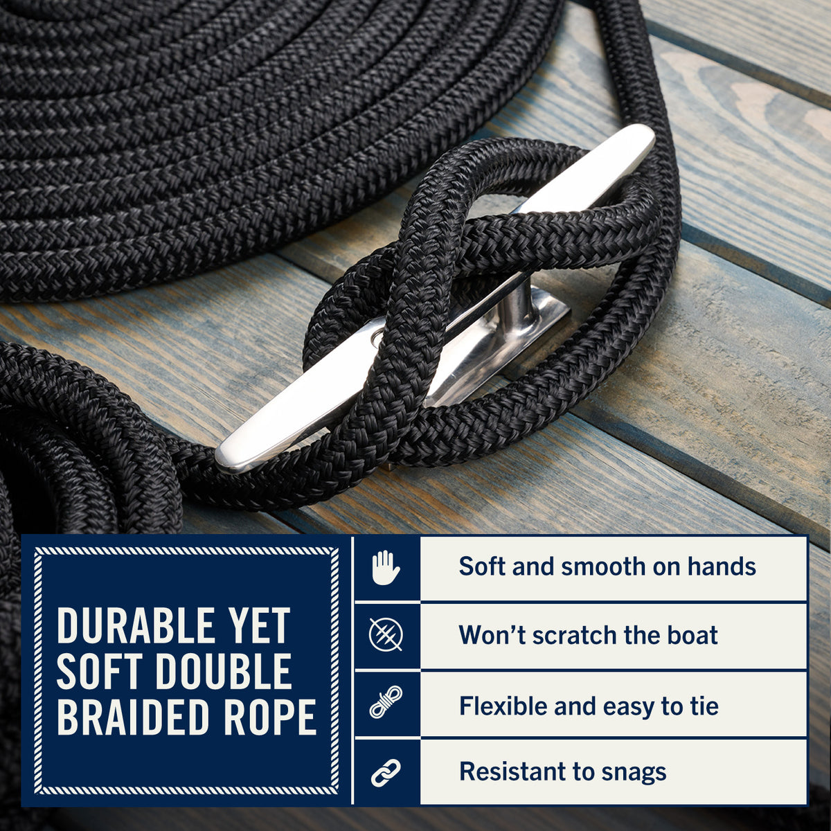 Solid Braid Nylon Rope | Made in the USA, MILSPEC Cord Solid Braid Nylon Rope | Made in the USA, MILSPEC Cord