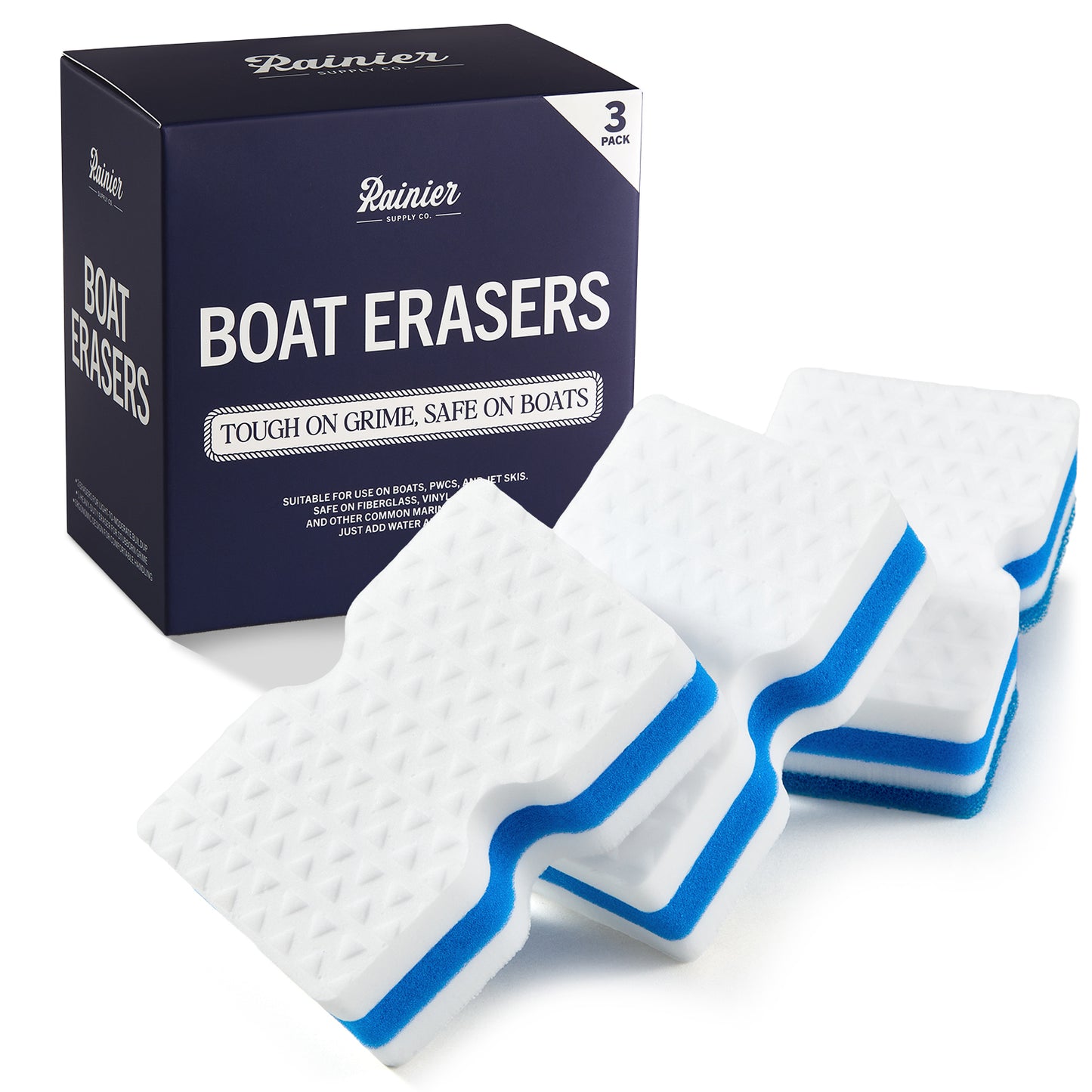 RainierSupplyCo Boat Sponge Scuff Eraser