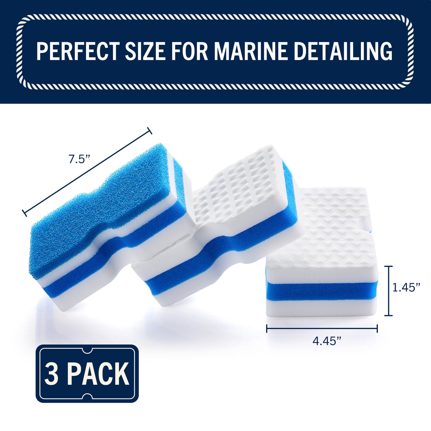 RainierSupplyCo Boat Sponge Scuff Eraser