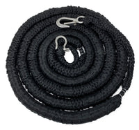 Anchor buddy, bungee anchor line with premium 316SS marine grade shackle and snap hook.