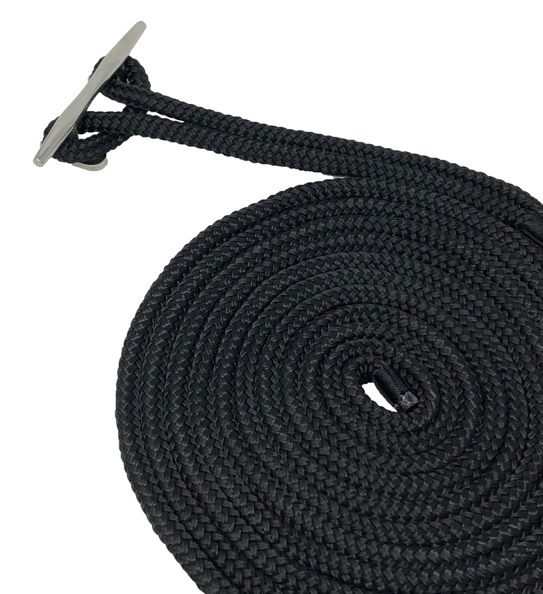  Rainier Supply Co. Boat Anchor Line - 300 ft x 1/2 inch Anchor  Rope - Double Braided Nylon Anchor Boat Rope with 316SS Thimble and Heavy  Duty Marine Grade Snap Hook 